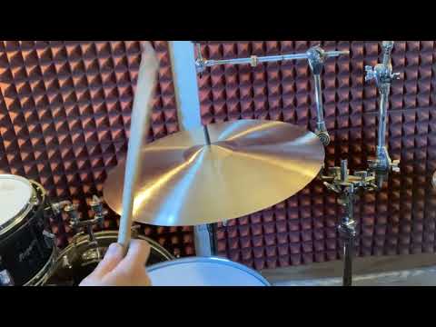 Cymbal Craftsman 22” Crash Ride 2414g