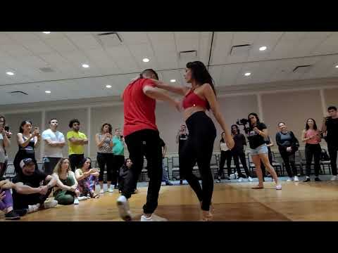 Marco Espejo y Sara Panero