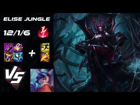 JUNGLE Elise vs Nunu & Willump - NA Challenger Patch 25.S2.7