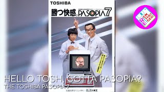 Hello Tosh, Gotta Pasopia? #RetroComputing