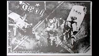 There's A Riot Outside (TSOL, SIR Studios, Hollywood CA, 1983)