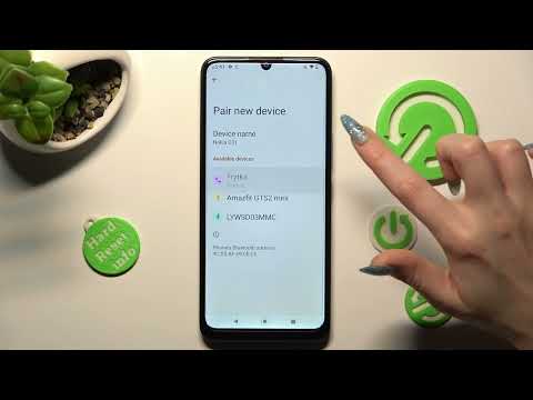 How to Pair Bluetooth Device in NOKIA C31 - Connect Bluetooth Device
