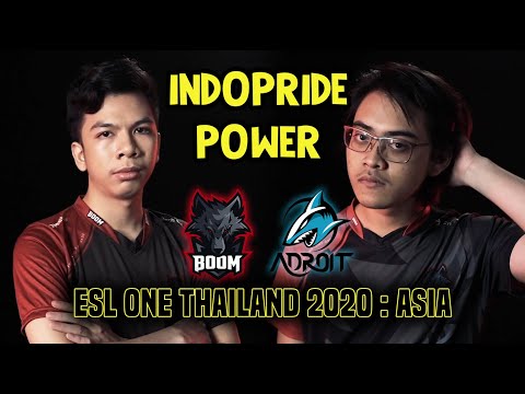 SMOOTH WIN!! BOOM ESPORTS VS ADROIT - ESL ONE THAILAND 2020 : ASIA