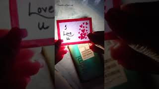 Secret Picture Message Idea/Gift For Your Valentine/Valentine's Day Special Craft_#short_#trending