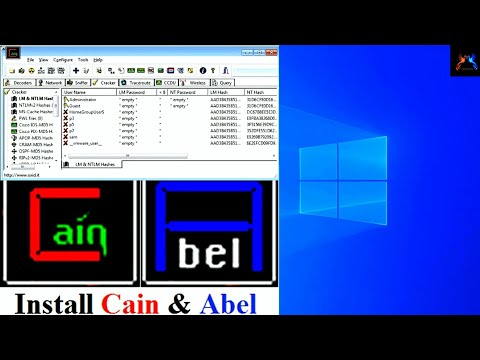 How To Install Cain & Abel On Windows 10 & 11 + FIX