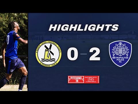 HIGHLIGHTS: North Leigh 0-2 Met. Police