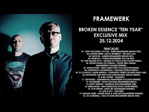 FRAMEWERK (UK) @ Broken Essence "Ten Year" Exclusive Mix 25.12.2024