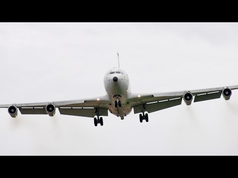 [4K] Plane Spotting Nörvenich I Israeli Air Force Boeing 707 / Takeoff & Landing