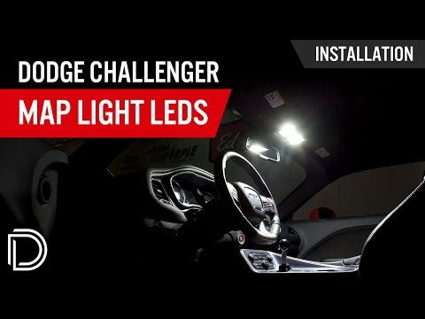 How to Install Dodge Challenger SRT8 Map Light LEDs