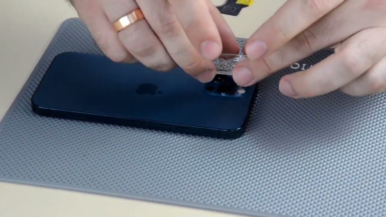 Захисне скло на блок камер для Apple iPhone 14 Pro / 14 Pro Max Full Cover (Прозоре)