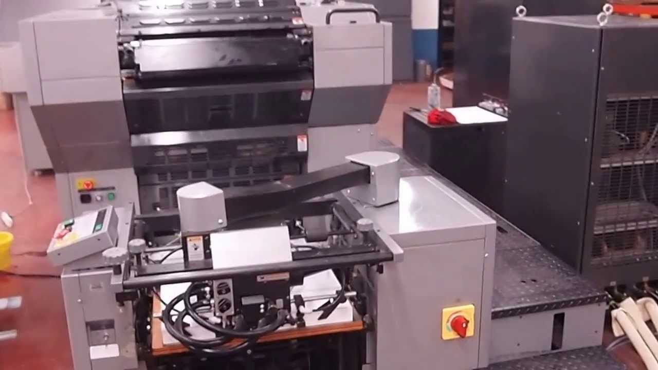 2009 Presstek 52DI® AC Digital Offset Printing Press with 11 million impressions.