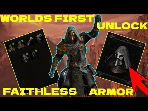 WORLDS FIRST FAITHLESS ARMOR UNLOCK!? Best Armor IN THE GAME??? - Lords of The Fallen
