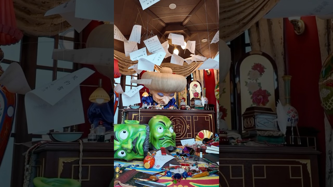 Ghibli magic! Would you go? #ghibli  #vlog #japan #travel