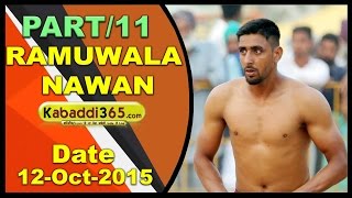 (1) Ramuwala (Moga) Kabaddi Tournament 12 Oct 2015