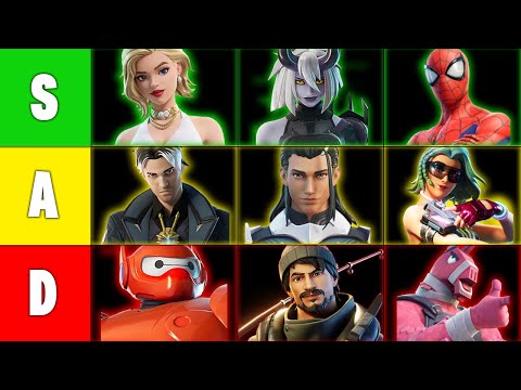 Ranking EVERY Season 1 Fortnite Battle Pass Skin!
