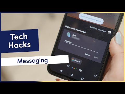 How to send messages using Google Assistant | Android accessibility features