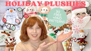 Crochet Plushie Patterns People ACTUALLY Want This Holiday Season 🎄 With Links!