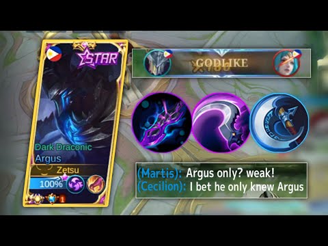 ARGUS NEW HYPER CARRY BUILD! 🔥 ARGUS SOLO RANK CARRY