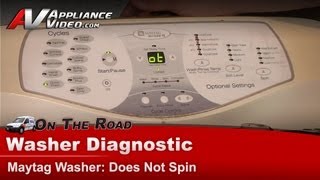 Maytag Washer Repair - Does Not Spin - Motor Control Board