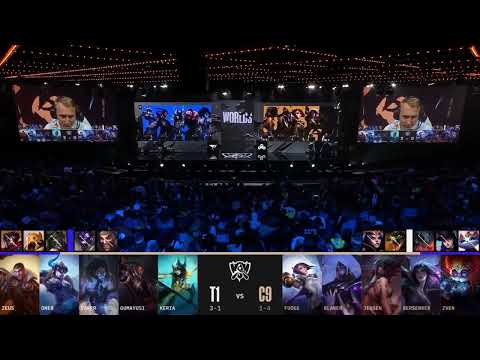 [T1 vs C9] Highlights LoL Worlds 2022  | T1 vs Cloud 9 - Day 5