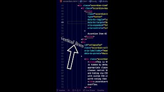 VS Code vertical lines enable and disable