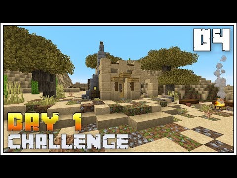 TheMythicalSausage - Minecraft 1.14 Survival ► Day 1 Challenge ► Episode 4 [DESERT HOUSE]