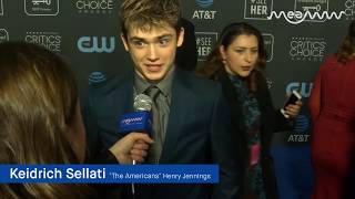 'The Americans' star Keidrich Sellati on growing up with his character Henry Jennings video