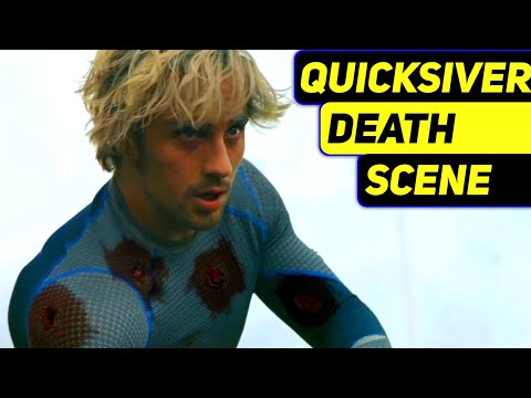 Quicksilver's Death Scene - Avengers: Age of Ultron (2015) Movie Clip HD