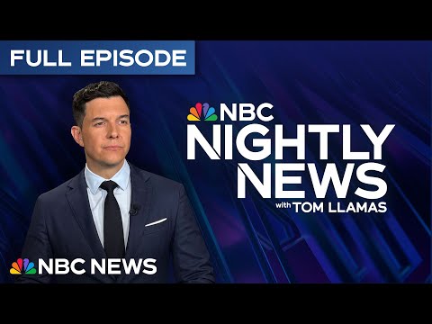NBC Nightly News with Tom Llamas Full Episode - Aug. 3