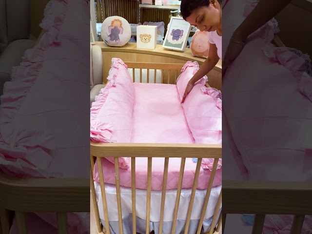 KIT BERÇO + NINHO REDUTOR PARA BEBÊ