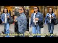 Mardani Didi Gorgeous Rani Mukherjee Gets Clicked By Media At Airport