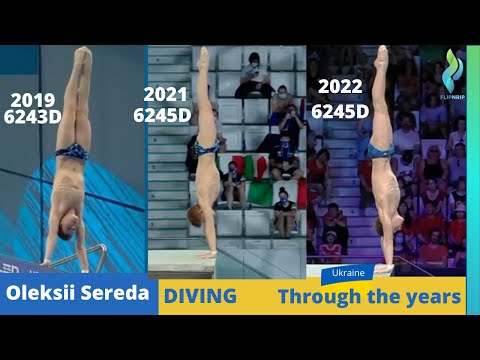 2019-2021-2022 Oleksii Sereda 6245D - Mens 10 Meter World Diving - European Diving