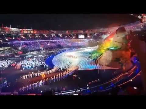 [WOW..!]  Opening Ceremony Asian Games 2018 Keren Banget!! - Indonesia Hebat