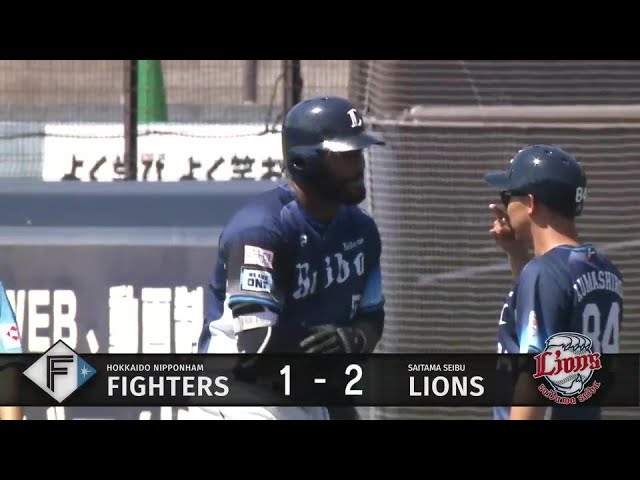 【ファーム】チャンスで打った!! ライオンズ・コルデロのタイムリーヒットで勝ち越しに成功!!  2024年6月12日 北海道日本ハムファイターズ 対 埼玉西武ライオンズ