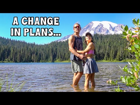 VAN LIFE COUPLE GOES ON SOLO ADVENTURES AT MOUNT RAINIER NATIONAL PARK (Part 1 of 2)