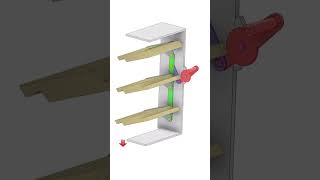 flap turning mechanism,  please feel free to contact me #shorts #engineering #solidworks