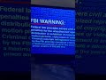FBI Warning Logo 2015