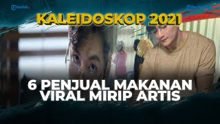 Kaleidoskop 2021: 6 Penjual Makanan Viral karena Mirip Artis, Ada Kembaran Lee Min Ho dan Syahrini