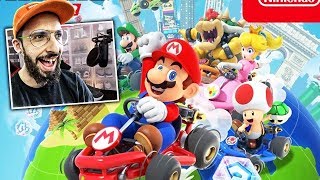 Découverte de mario kart tour 