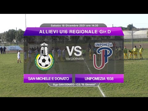 Calcio: U16 Virtus San Donato e Michele vs Unipomezia 1938 - highlights