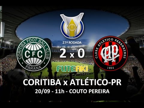Melhores momentos  Coritiba 2 x 0 Atlético PR pela 27ª rodada do Brasileirão 2015