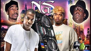 NAS PUTS JAY-Z ON FULL BLAST FOR CLOUT CHASING 2PAC &amp; BIGGIE!!