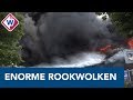 Enorme brand verwoest bedrijfspanden in Berkel en Rodenrijs - OMROEP WEST