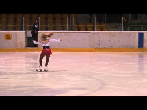 34 Aleksandra PAZIEWSKA   FS solistki klasa srebrna   Opolska Lyzwa 2014