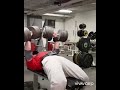 Heavy chest day, 170lbs dumbbells for reps at 185lbs bodyweight