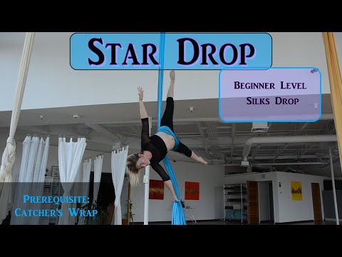Aerial Silks Tutorial: Star Drop