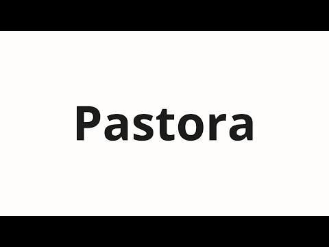 How to pronounce Pastora | Пастора (Pastor in Russian)