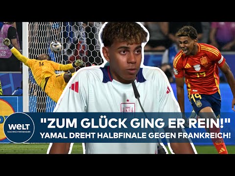 EM 2024: Spanien schlägt Frankreich! "Nicht drüber nachgedacht!" Top-Talent Yamal mit Traumtor!