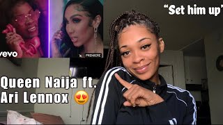 Queen Naija Feat. Ari Lennox - Set Him Up (Official Video) REACTION