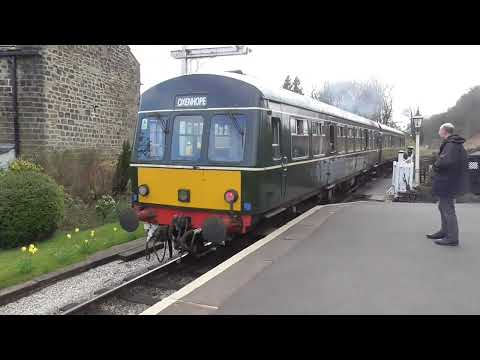 DMU at Oakworth at 3:37pm on Sunday 27th March 2022